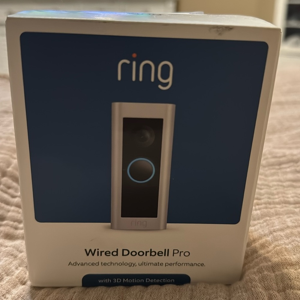 Brand new Ring Wired doorbell Pro